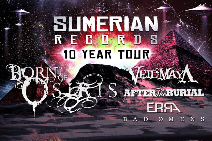 SUMERIAN RECORDS 10 YEAR TOUR