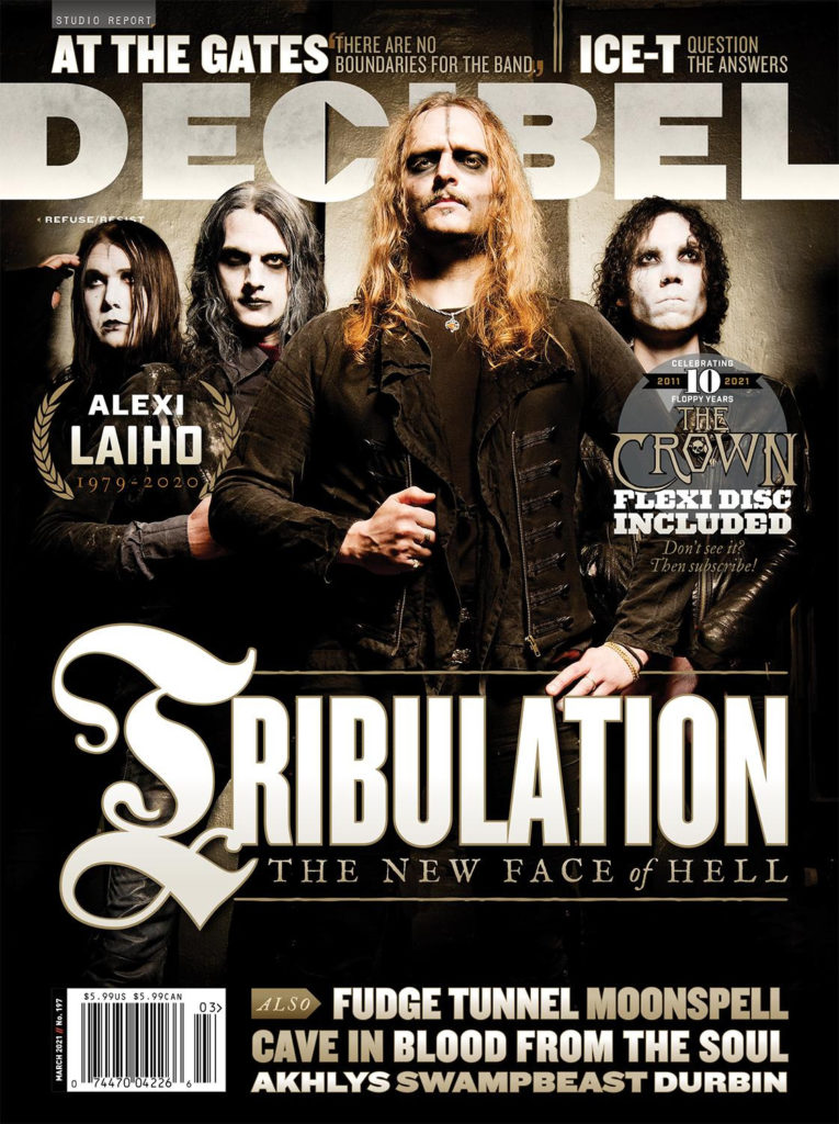 Tribulation Decibel Cover