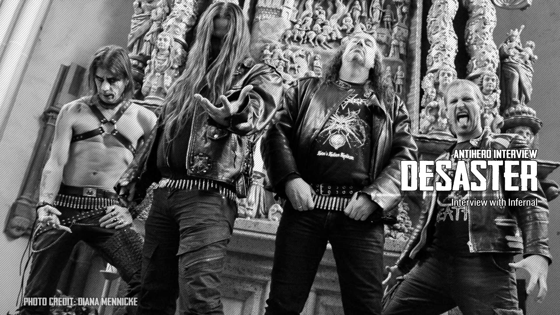 Desaster interview cover photo