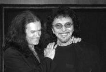 Tony Iommi and Glenn Hughes.