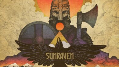 Grand Magus: Sunraven album cover.