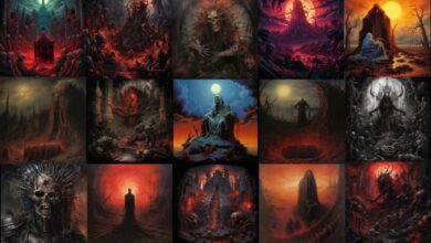 Art of Death Metal Album Covers