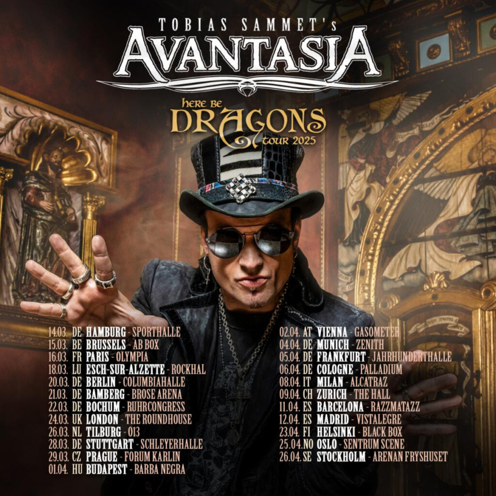 Avantasia tour poster