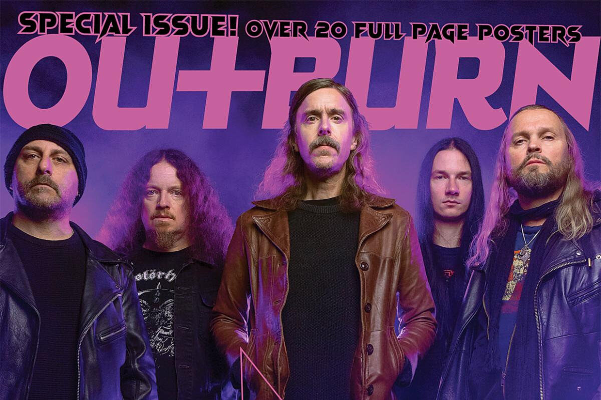 Opeth Outburn Magazine cover.