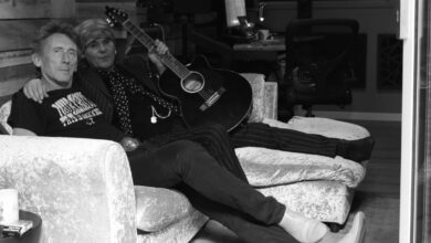 Thirsty Quireboys - Chris and Spike in the studio